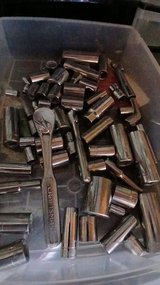 Craftsman Sockets And Wrenches Original USA Made