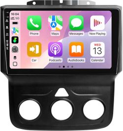 9” Android 13 Radio for Dodge Ram 1500/2500/3(contact info removed)-2018 – CarPlay & Android Auto