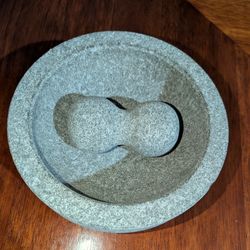 

Basalt Molcajete & tejolote(mortar and pestle