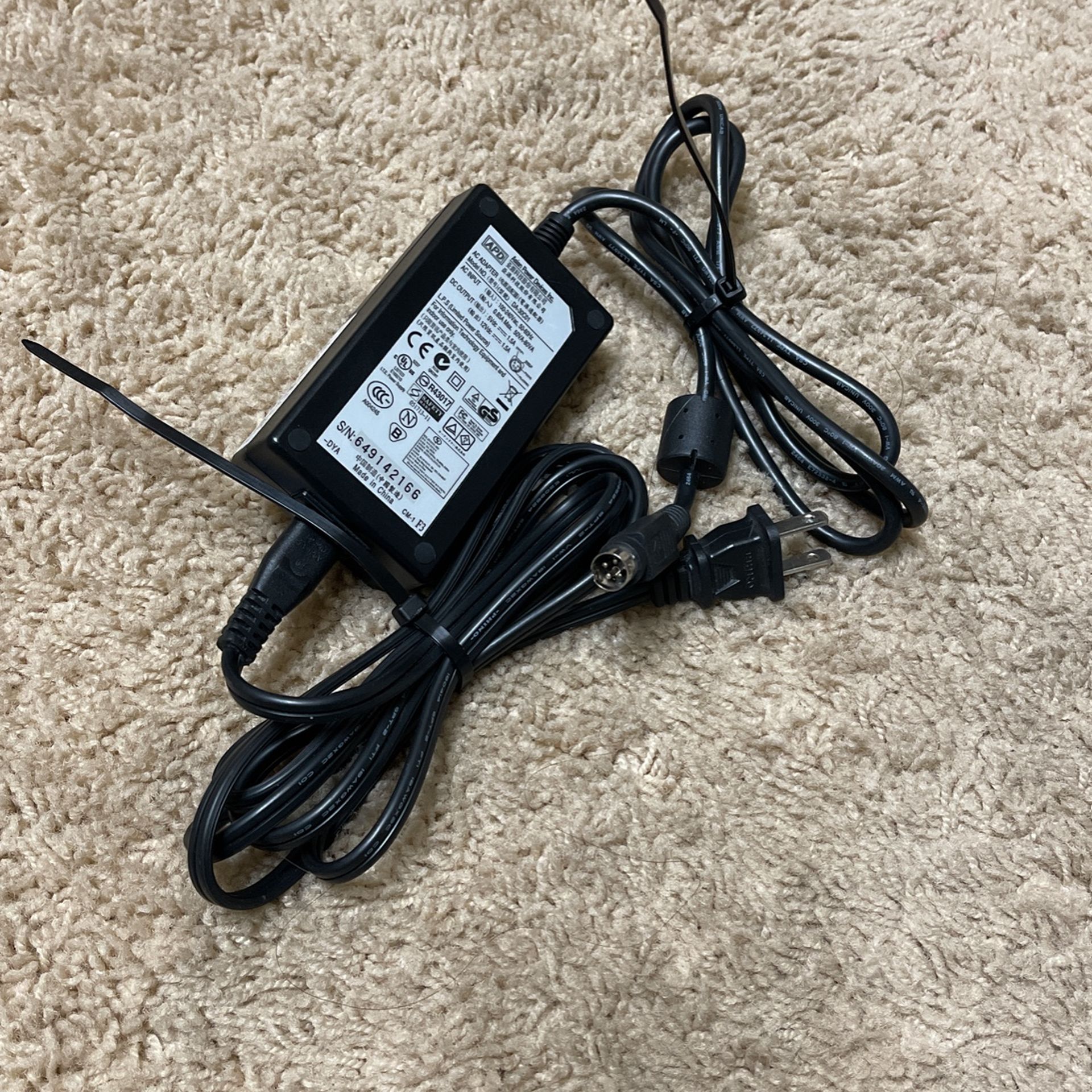 4-Pin 2A AC Adapter for NetDisk NDAS NDU 10-160 Net Disk NDU Series by Ximeta