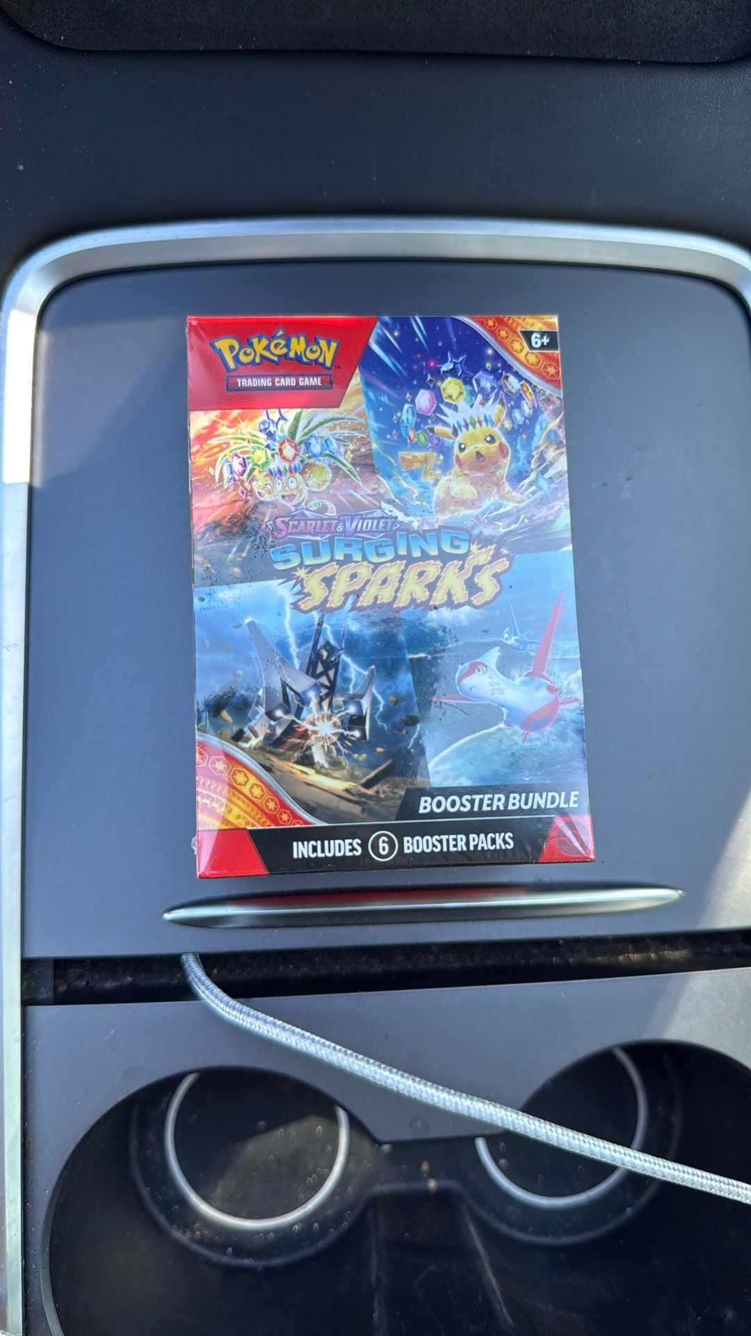 Pokémon Scarlet And Violet Surging Sparks Booster Bundle Six Packs