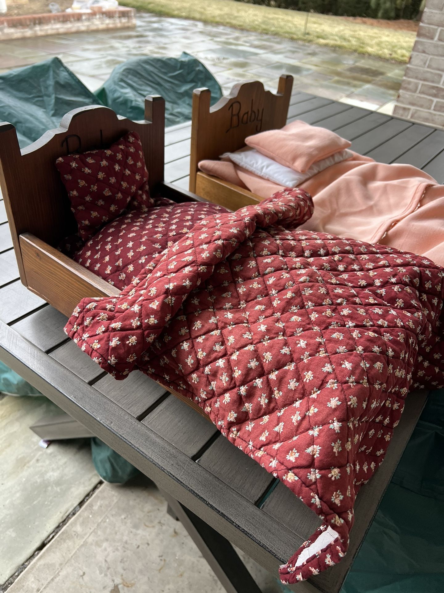 Baby Doll Rocking Cradle