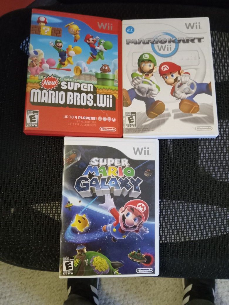 Super Mario Nintendo Wii Games 