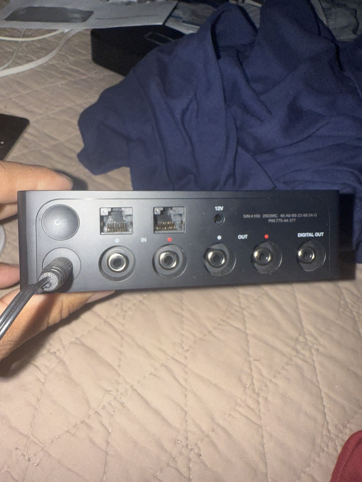 Port Network Audio Streamer