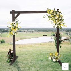 Wooden Square Frame Wedding Ceremony Backdrop Stand 