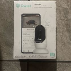 Owlet Cam - Smart Portable Video Baby Monitor - HD Video Camera, Encrypted WiFi, Humidity, Room Temp, Night Vision & 2-Way Talk