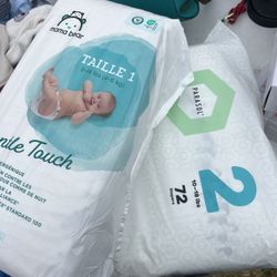 Diapers  5 Each One 