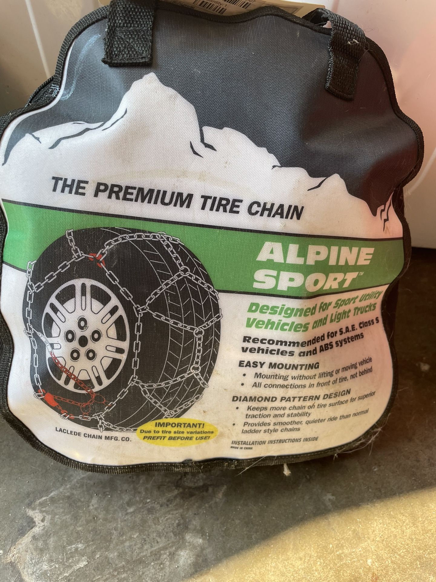 Alpine support- Premium Tire Chain