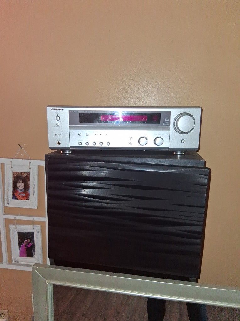 Kenwood Receiver With Speakers