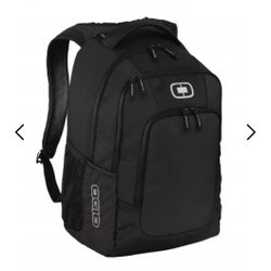 NWT OGIO PepsiCo Black Backpack inside and outside zippered laptop pocket 