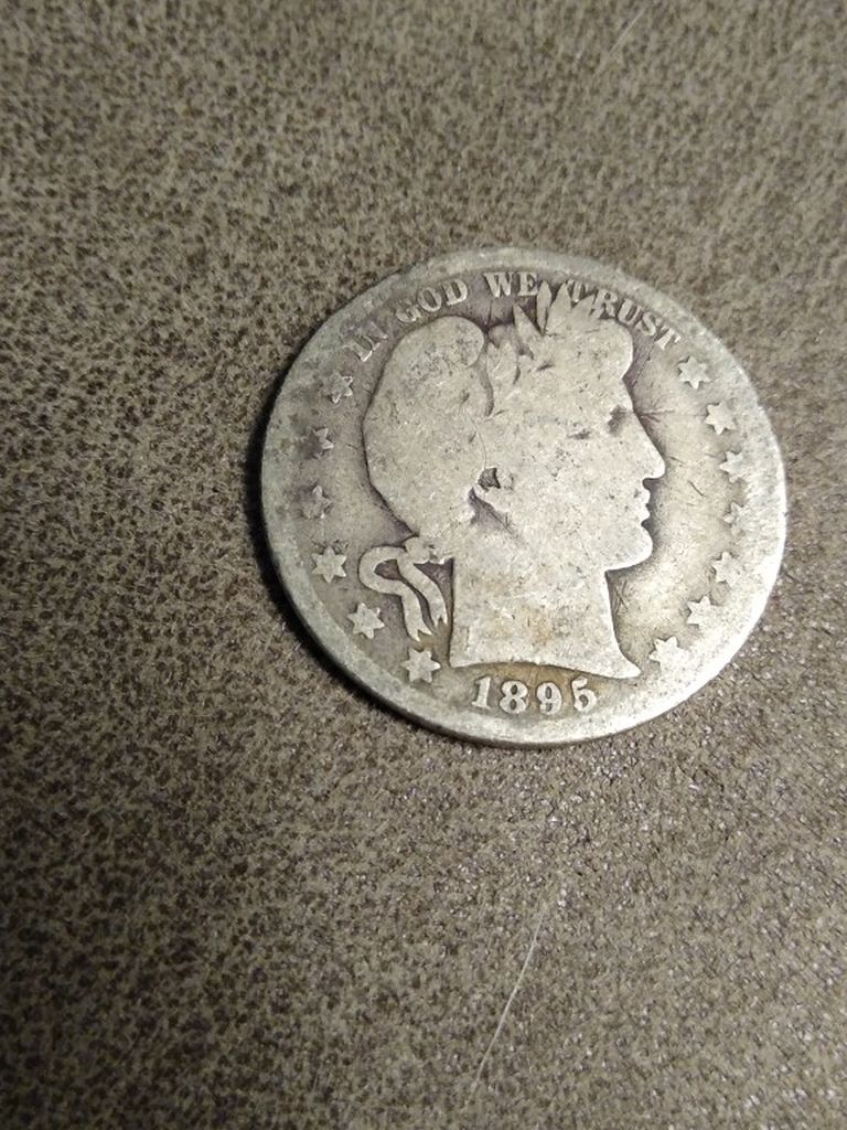 1895 O Barber Half Dollar