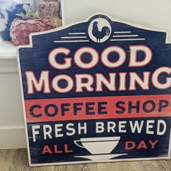 Cute Coffee Bar Sign
