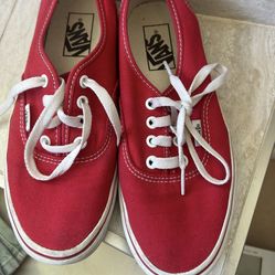 Red Vans
