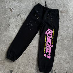 Sp5der Sweatpants V2 Black 