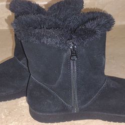 Target Womens Faux Fur & Genuine Suede Winter Snow Boots 