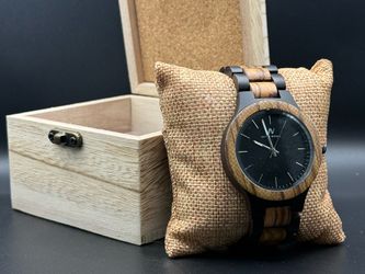 Avantwood Zebra S Obsidian Black 45mm RETAIL $154.50