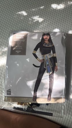 Egyptian Goddess Halloween Costume Medium
