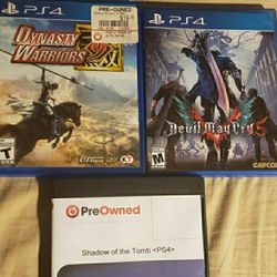 PS4 Game Lot