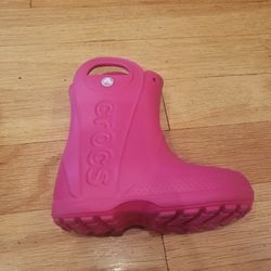 Rain Boots Crocs Size 9