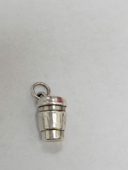 James Avery coffee cup silver charm