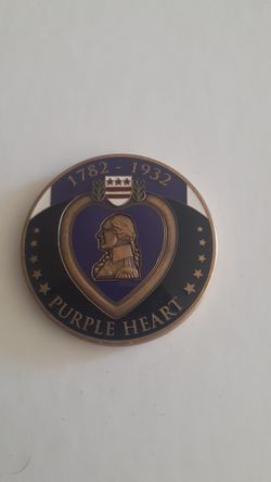1782-1932 Purple Heart Medal Collectible Coin