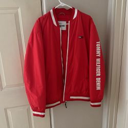 Red Tommy Hilfiger Jacket