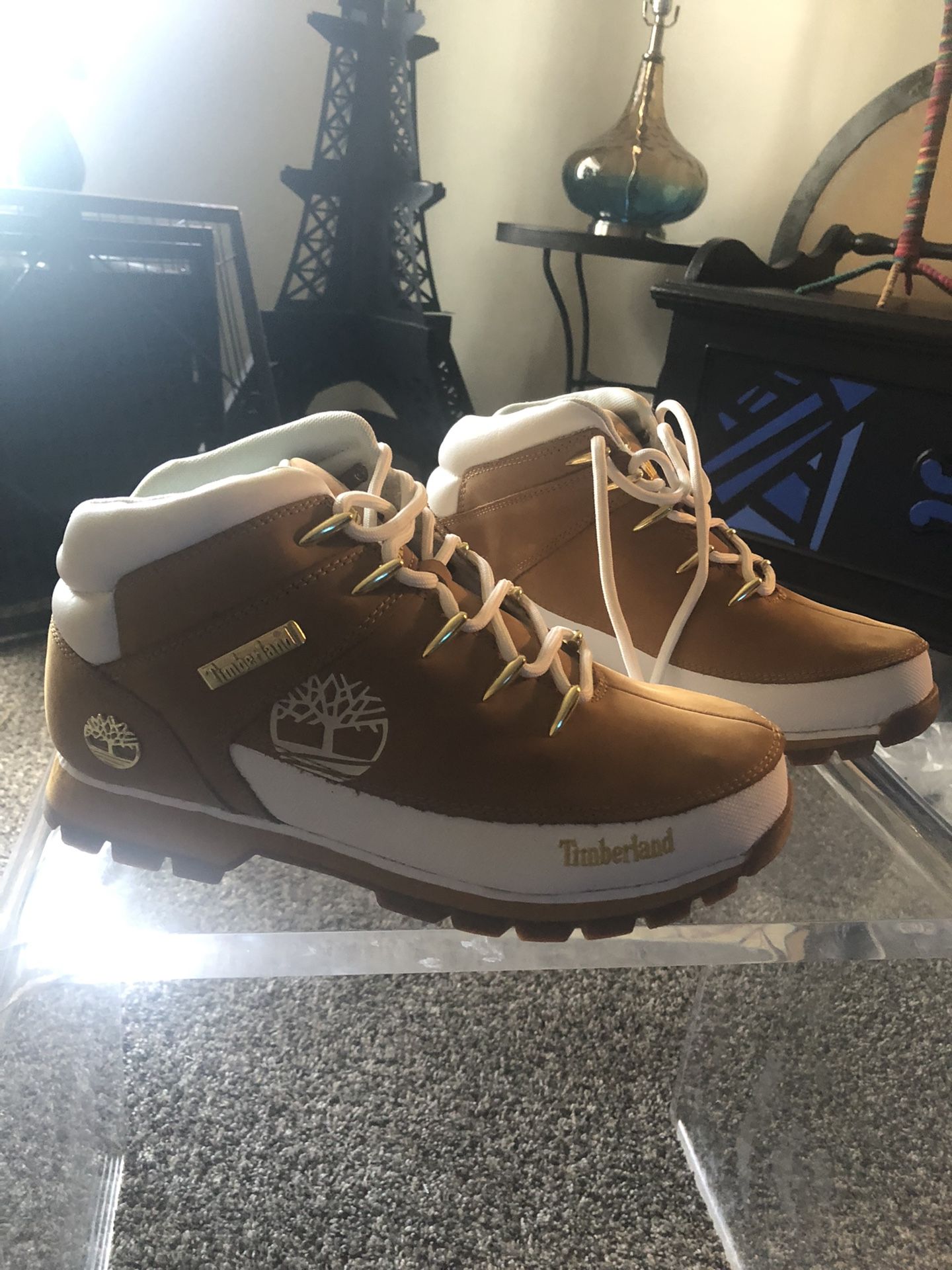 Timberland boots brand spanking new never been worn very nice selling for 50 bucks
