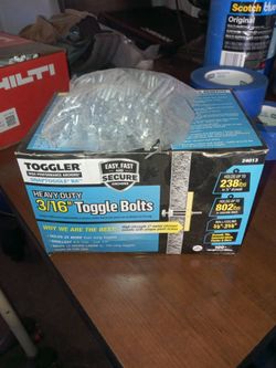 TOGGLER TOGGLE BOLTS