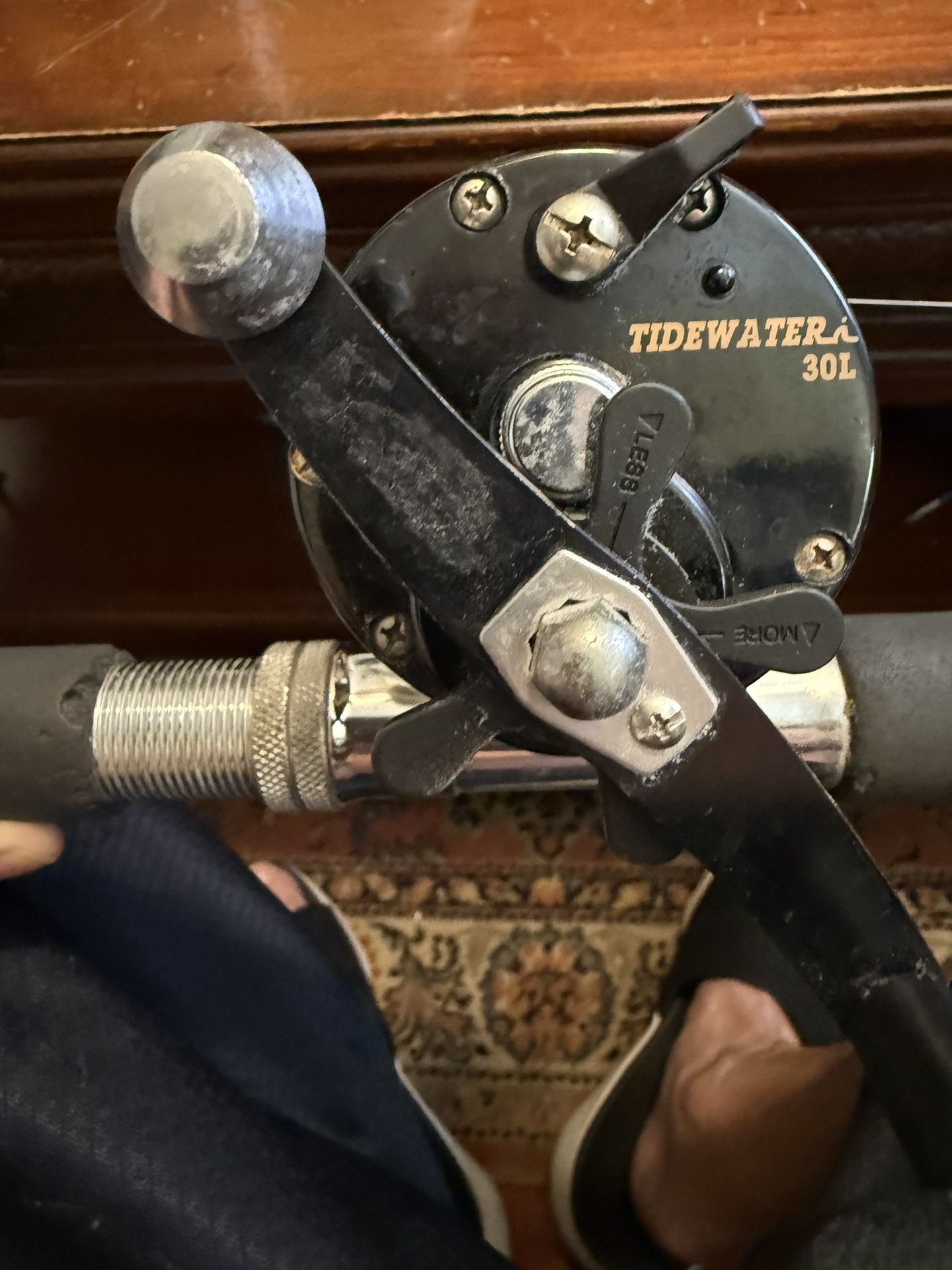 Tidewater 30L Shakespeare With Conv. 6ft Rod