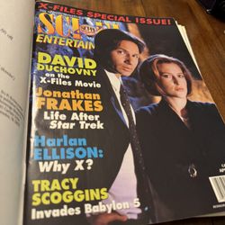 Sci-Fi Entertainment Magazine - X-Files Cover - April 1998