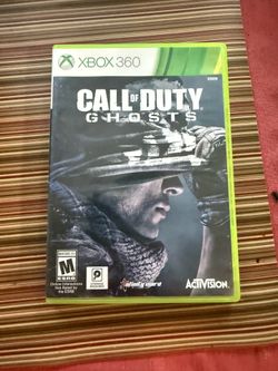 Call of duty ghosts for Xbox 360