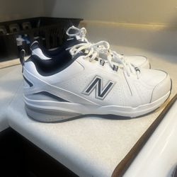 New Balance 608 White And Navy Size 12