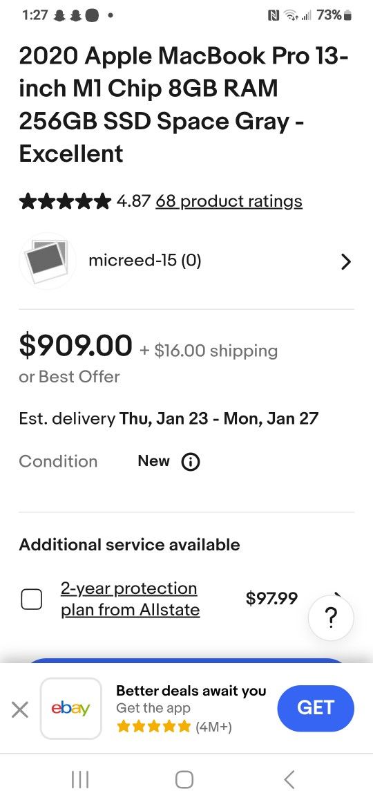 **BRANDNEW2020 MacBook Pro Air13inch