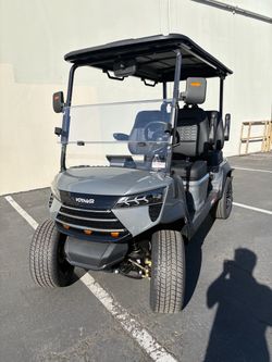 2027 Voyager Commander 4 Forward Non-Lifted 72-Volt Lithium Street Legal LSV Golf Cart