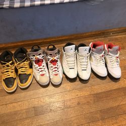 All 4 Jordans Good Condition