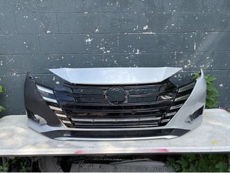 2023-2025 nissan versa front bumper