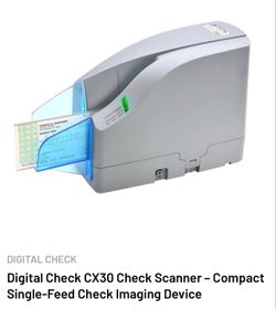 Digital Check CheXpress CX30 Check Scanner.