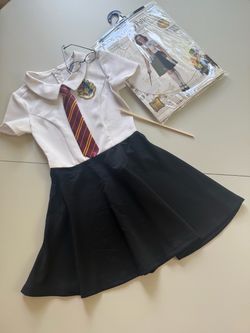 Harry Potter hog-warts dress/tie