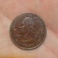 Rare Clad Error Montana State Quarter 