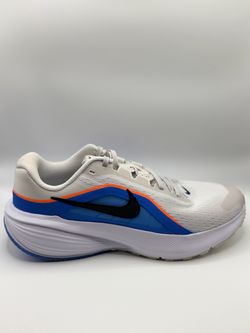 Nike Downshifter Running Sneakers White Blue Orange Size 10M