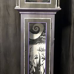 Grandfather Nightmare Before Christmas Standing Clock