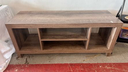 Rustic Wood TV Stand Media Console