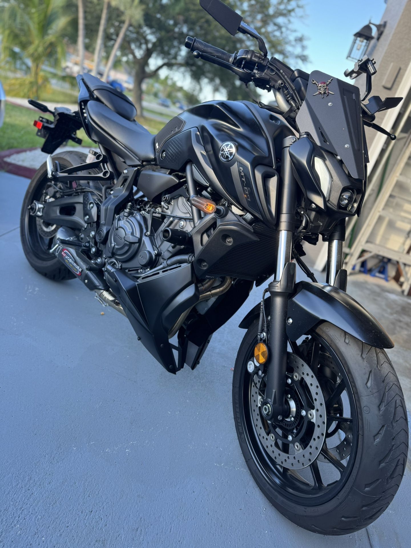 Like New 2024 Yamaha mt 07 Only 296 Miles