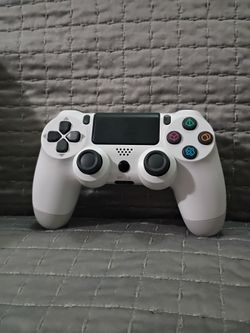 New PlayStation 4 Controller DualShock 4 - White PS4 Video Game Controller Working And Tested