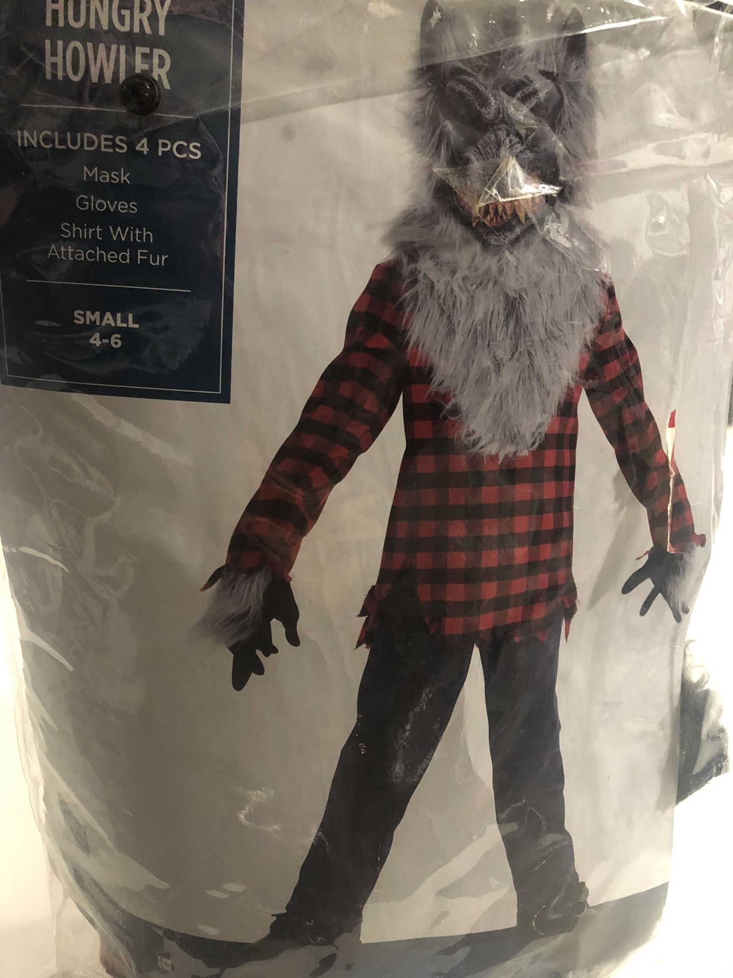 Wolf Costume Kids 4-6