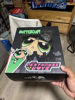 Powerpuff Girls Buttercup Side Bag By Penthouse Boyz  Limited Edition Run 