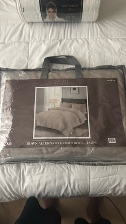 Modern Elegance Queen Down Alternative Comforter Taupe