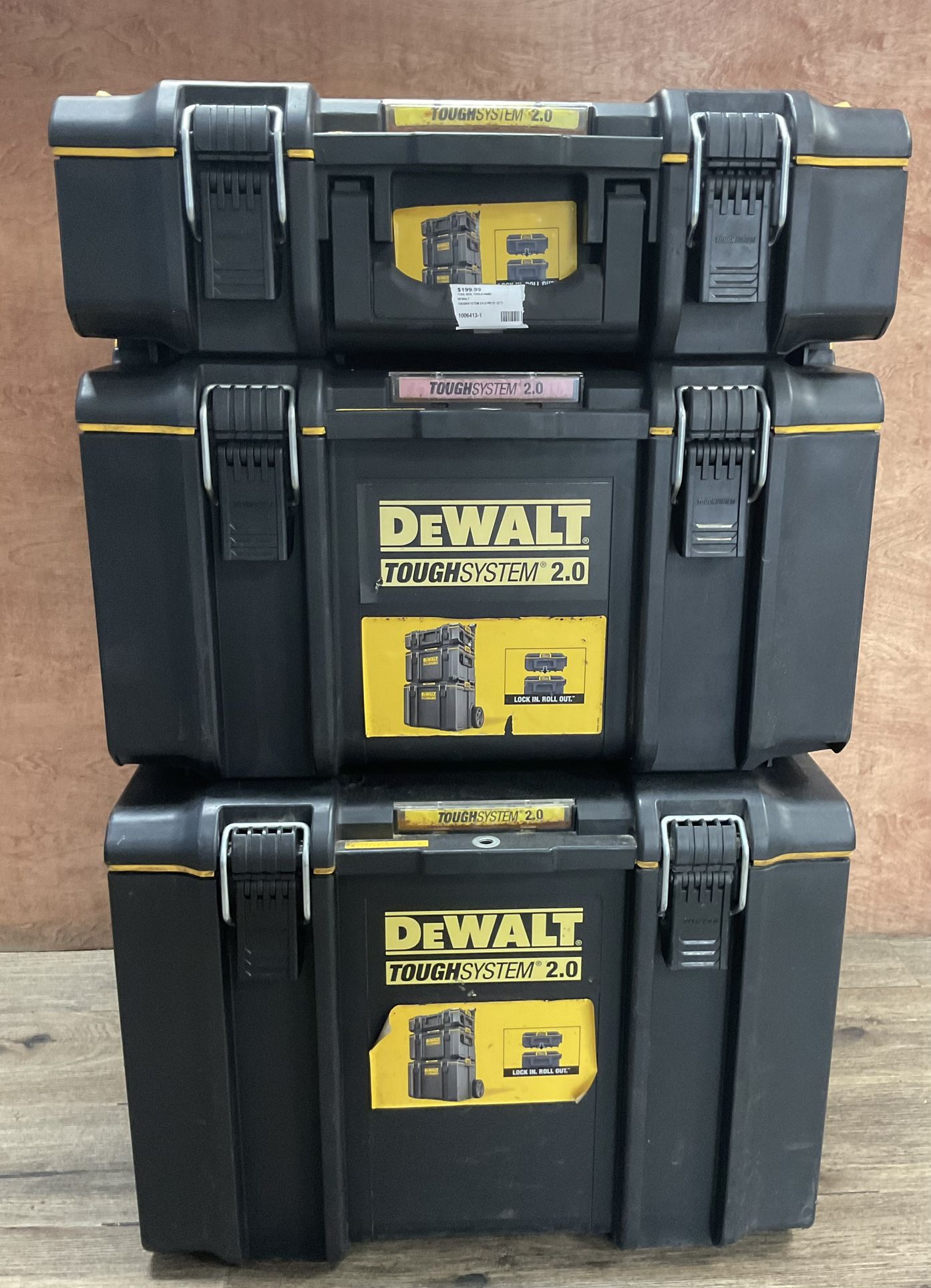 Dewalt Tough Tool System 2.0, 3 Piece Set