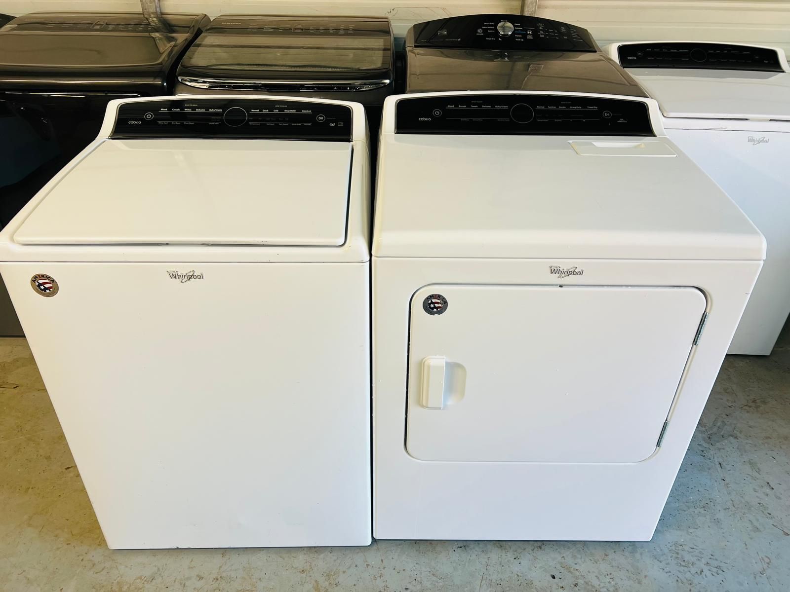 Washer And Dryer Set (Whirlpool Top load)