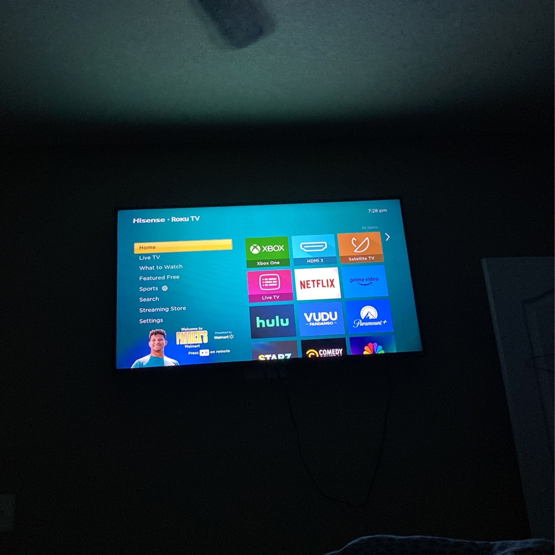 55 Inch Roku Tv Perfect Condition 